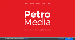 Desktop Screenshot of petromedia.co.uk